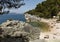 Beautiful mediterranean bay. Zaton, Dubrovnik Riviera, Croatia