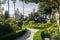 Beautiful Mediterranean style inspired gardens, California