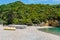 Beautiful Mega Ammos beach at Syvota,Greece
