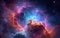 A beautiful, mesmerizing view of the star nebula