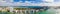 Beautiful Miami Beach landscape photo aerial panorama style