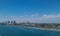 Beautiful Miami skyline on sunny day