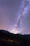 Beautiful Milky Way in Jomsom Muktinath Annapurna Circuit trek.