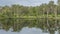 Beautiful mirror view of the Nourlangie Creek in the Kakadu National Park, Australia