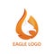 Beautiful Modern Flame Phoenix Logo Design with Gradient Color