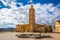 Beautiful modern Moroccan mosque in Ouarzazate, Morocco, Africa