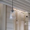 Beautiful modern outdoor hanging string lights