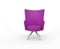 Beautiful modern violet armchair