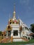 Beautiful mondop at Thai temple Wat Theppol