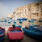 Beautiful Monopoli city with its seashore in Italy