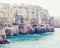 Beautiful Monopoli city with its seashore in Italy