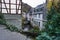 Beautiful Monschau architecture in Germany