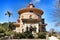 Beautiful Monserrate palace facade in Sintra