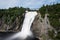 The beautiful Montmorency Falls - Quebec - Canada