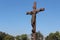 Beautiful monument Cross on Calvary