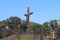 Beautiful monument Cross on Calvary