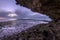 A beautiful moody and calm seascape taken at sunrise