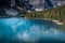 Beautiful Moraine lake in Banff national park, Alberta, Canada