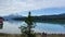 A beautiful morning on Maligne Lake in Jasper National Park