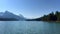 A beautiful morning on Maligne Lake in Jasper National Park