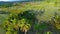 Beautiful morning view indonesia panorama landscape paddy fields with beauty color and sky natural light