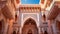 Beautiful Moroccan Architecture AI Generated Image