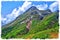 Beautiful mountain landscape in a digital picture