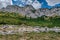 Beautiful Mountain Landscape with Jablan Glacial Lake