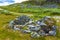 Beautiful mountain and landscape nature panorama Rondane National Park Norway