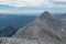 Beautiful mountain landscape of totes gebirge mountains around hinterstoder