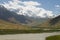 Beautiful mountain and river in Suru Valley,Ladakh, India