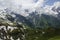 Beautiful mountain with spots of snow Grossglockner Austria