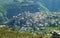 The beautiful mountain town of Bcharre in Lebanon