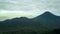Beautiful mountain view in Dieng Plateau