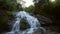 Beautiful mountain waterfall in the Pearl Mountains