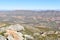 Beautiful mountainous nature at the Swartberg Pass in Oudtshoorn in South Africa