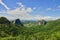 Beautiful mountains in Auvergne province, France