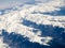 Beautiful Mountains Carpathians - aerial view