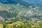 Beautiful mountains of Khulo town. a famous landscape in Khulo, Adjara, Georgia