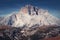 Beautiful mountains and rocks panorama Dolomites, Italy