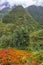 Beautiful mountains and valleys around Cat Cat village in Sapa,Lao Cai Province,north-west Vietnam.