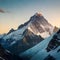 Beautiful mountaintops - ai generated image