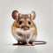 Beautiful Mouse on White Background for Invitations and Posters.