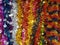 Beautiful multi colored tinsel decorate your home for important festivals
