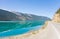 Beautiful muncho lake in british columbia