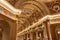 Beautiful murals of people sitting on a cloud painted on the ceiling at The Venetian Resort and Hotel in Las Vegas Nevada