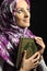 Beautiful Muslim fashion girl