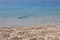 Beautiful Mylos beach Ionian sea