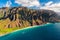 Beautiful Na Pali coastline in Hawaii