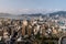 Beautiful Nagasaki City Skyline before sunset time.